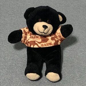2006 Mc Donald’s Mini Build A Bear Stuffed Bear Dimples Teddy BABW Camo Shirt